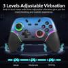 RGB Wireless BT Controller for Nintendo Switch 1/2/OLED Gamepad for Android Phone/PC Hall Effect Joystick with Turbo Function