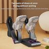 Portable Shoes Dryer, Upgraded 2 Or 4 Drying Racks, Foldable Boot Dryer And Deodorizer With Fan