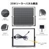 LVYUAN 25W PERC high-performance monocrystalline solar panel 1 piece included compatible LiFePO4 lithium activation function durable 25 years 12v 21.5