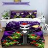 3pcs Duvet Cover Set (1*Duvet Cover + 2*Pillowcase, Without Core), The Nightmare Before Christmas Print Bedding Set, Bedroom Decor, All‑Season, Birthd