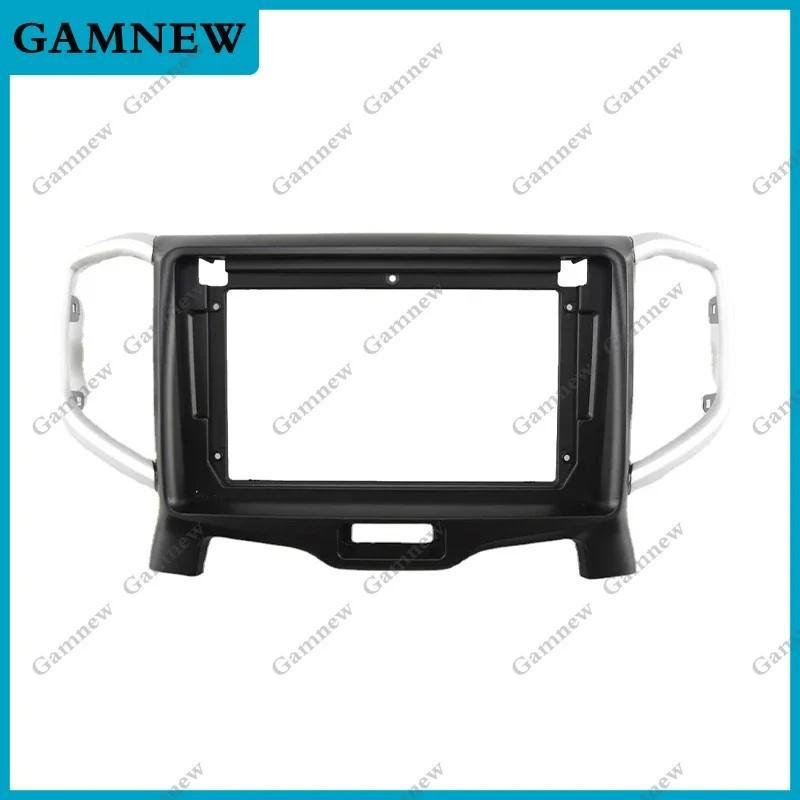 Рамка панели навигации 9  для Suzuki SOLIO 2016-2020 Центральная консоль 9-inch frame (black)