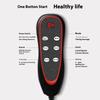 Electric Heating Vibrating Full Body Massager Chair In Cushion Car Home Office Lumbar Back Neck Mattress Pain Relief