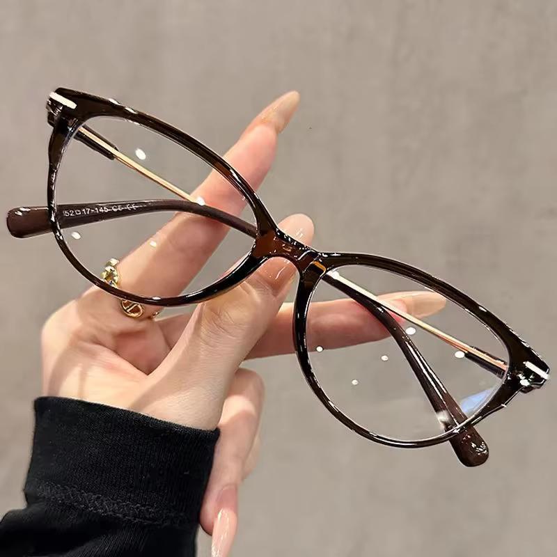 Ultralight HD Cat Eye Reading Glasses For Women Anti Blue Light Fashion Goggles Young Middle Aged Elderly JH5007