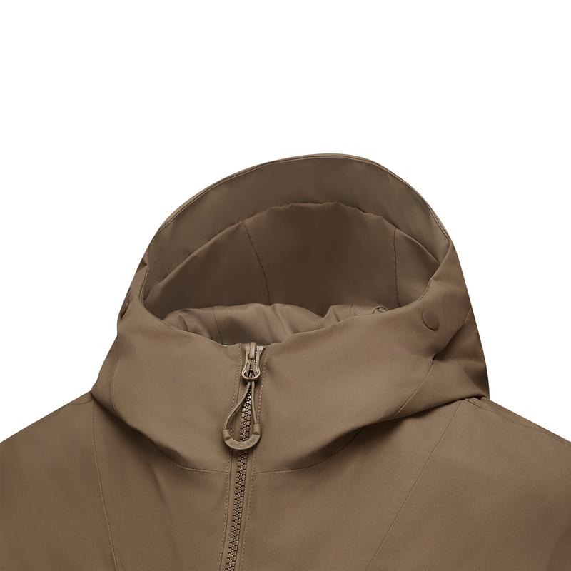 Skechers Outdoor Series Hooded Casual Comfortable Zipper Windproof Breathable Jacket Women Jacket P325W122-04UF