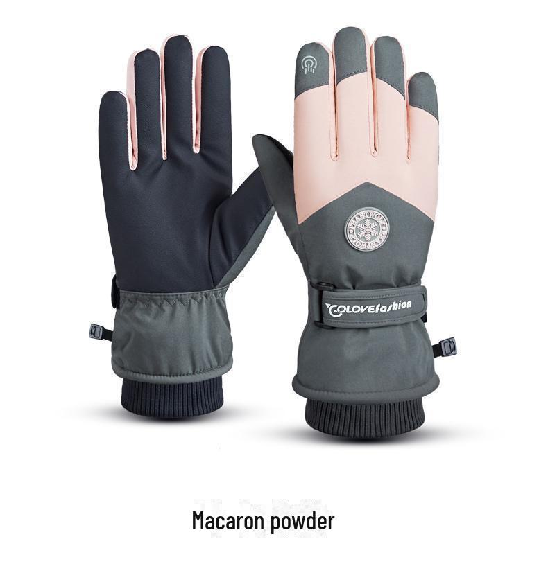 Winter Warm Touchscreen Gloves for Men & Women - Cycling, Outdoor, Windproof, Velvety Lining, Electric Car Ready