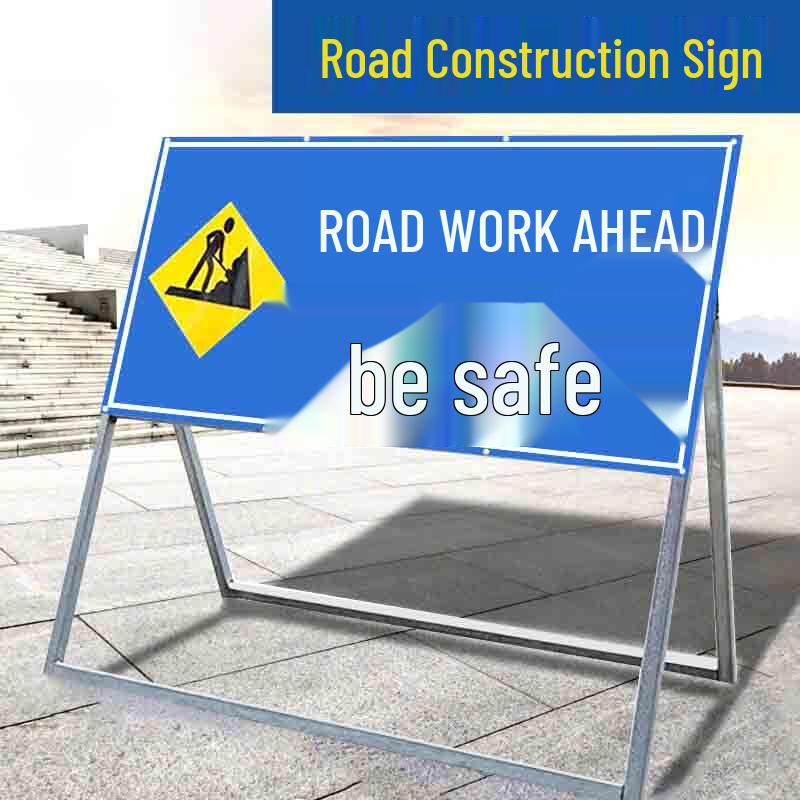 Folding Reflective Road Warning Sign