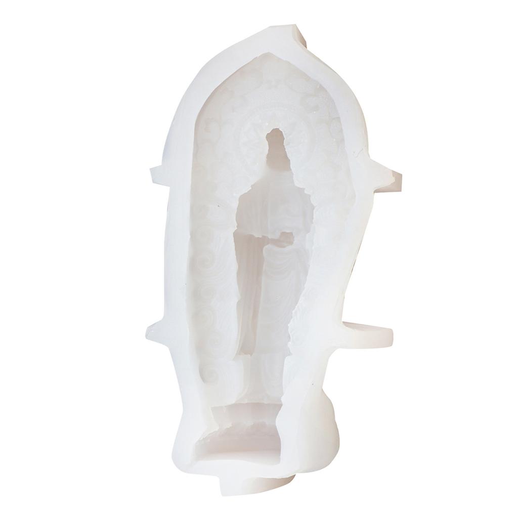 Candle Silicone Molds Candle Crafting Molds Buddhas Shape Silicone Texture Ornament Moulds Present for Craft Enthusiasts