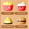 Cute Food Series Spitting Bubbles Squishy Squeeze Toys Anxiety Stress Relief Sensory Antistress Toys For Adults Kids Toys Gifts