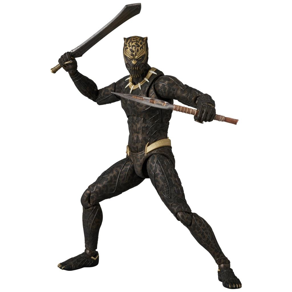 Medicom Toy MAFEX THE INFINITY SAGA KILLMONGER Approximately 155mm Action No.265 - Tall, Non-scale, Pre-painted Figure.