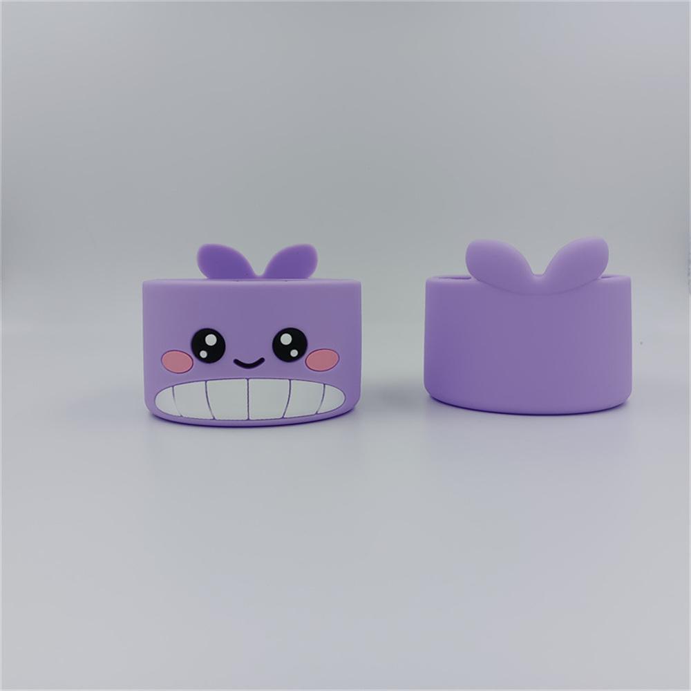 

Силиконовый чехол для ботинка с изображением животных из мультфильма, защитный чехол для бутылки с водой, нижняя часть бампера, крышка для стакана Stanley, стеклянная кружка для бутылки