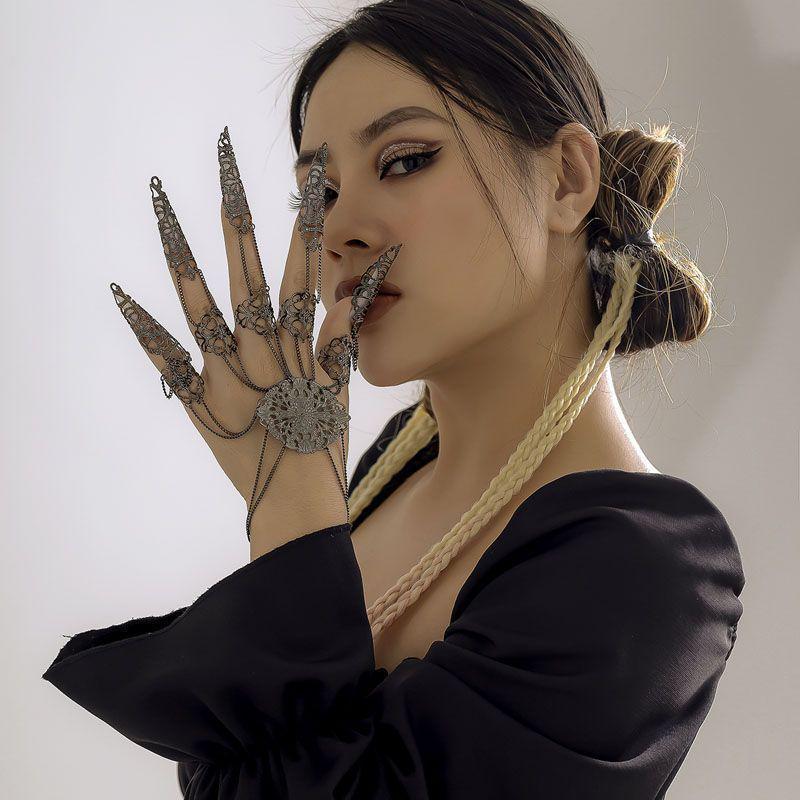 Women's Unique European-American Hollow Tassel Bracelet with Exquisite Design