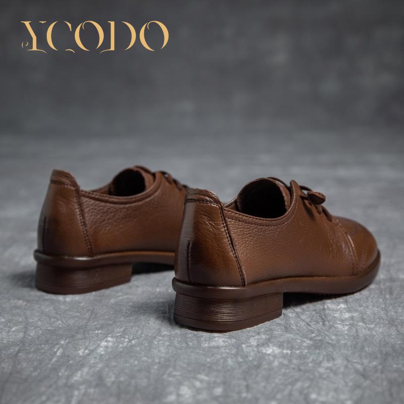 Женская обувь. Удобные туфли из натуральной кожи на мягкой подошве. 38 чёрный — фото 5