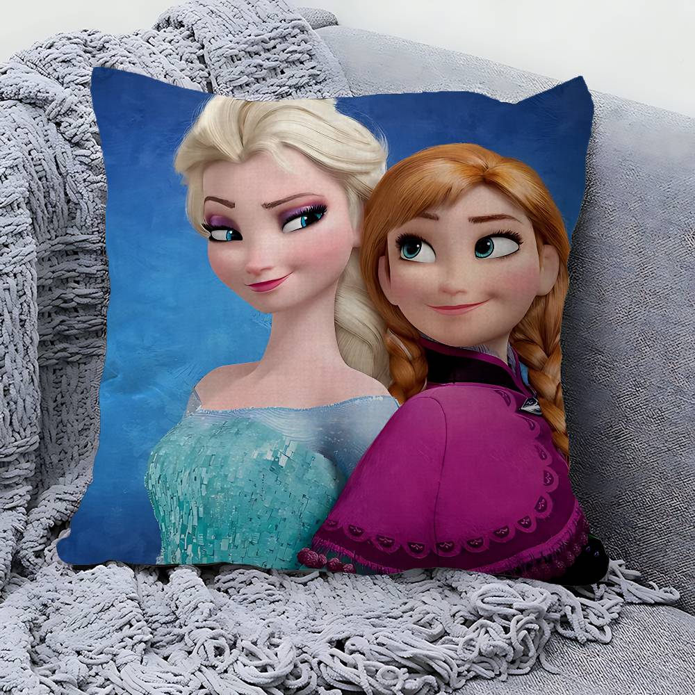 CartoonFFrozenes Personalized Pillow Cover Kids Bedroom Wild Party Decor Pillowcase Kid Birthday Shower Gift