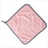 Hanging Hand Towel Coral Fleece Multipurpose Absorbent Cleaning Cloth Dishcloth for Home Kitchen