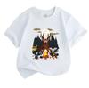Men's Compression Workout T-Shirt, Stylish Flying Eagle Prin