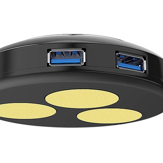 Desktop Switch Multi-function USB Audio Anti-theft Interface Dual Big Button Sensitive PC Reset