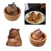 Cute Capybara Ornament Table Figure Distinctive Clay Capybara for Collector