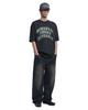 Nomaenyueol Washed Denim Pants - Brown