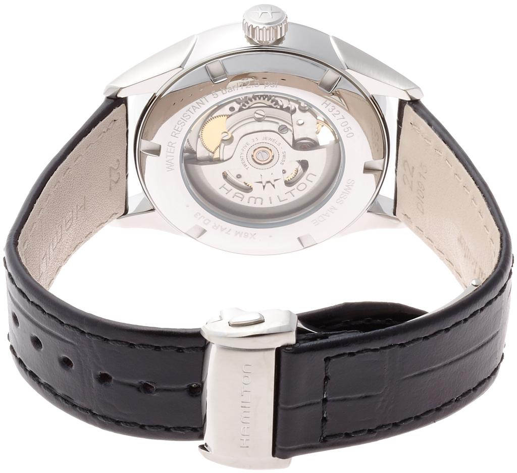 HAMILTON Watch Genuine Warranty Jazzmaster Open Heart Gents Mechanical Automatic Winding H32705731 Imported [Hamilton] Men's [Regular Product]