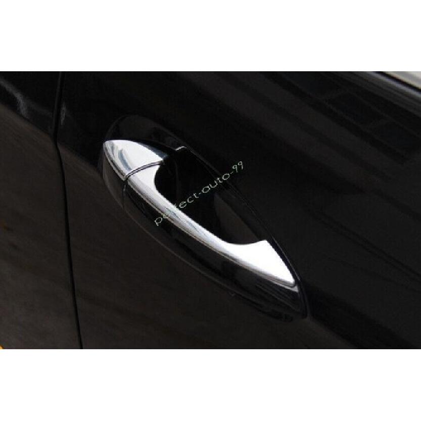 For Benz E-Class 2009-2014 2015 ABS Glossy Chrome Outside Door Handle Cover Trim