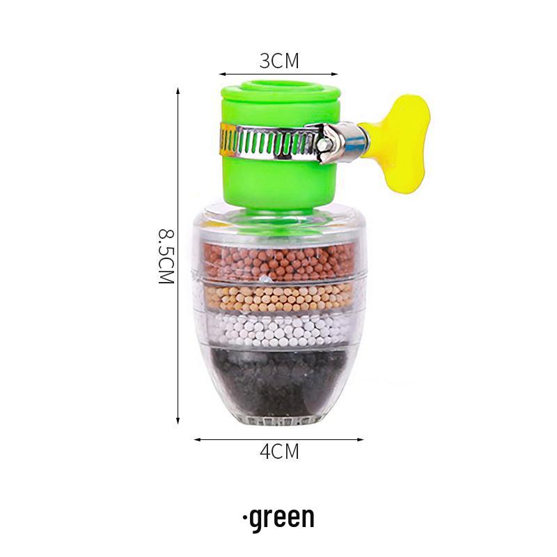 Universal Faucet Filter: Kitchen Tap Water Purifier and Splash-Proof, Water-Saving Filter for Household Use
