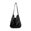 Irregular hollow shoulder bag women's niche design commuter bag large capacity new retro wind tote bag women