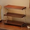 Foldable Design Tabletop Shelf Multi-Tier Mug Display Shelf  Home Organization