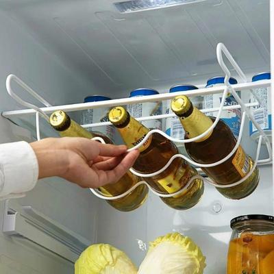 Küchenaufbewahrungswerkzeuge Kühlschrank Organizer Regal Innenregal Bier Wein Flaschenhalter Regal Küchenaufbewahrungsregale Zubehör