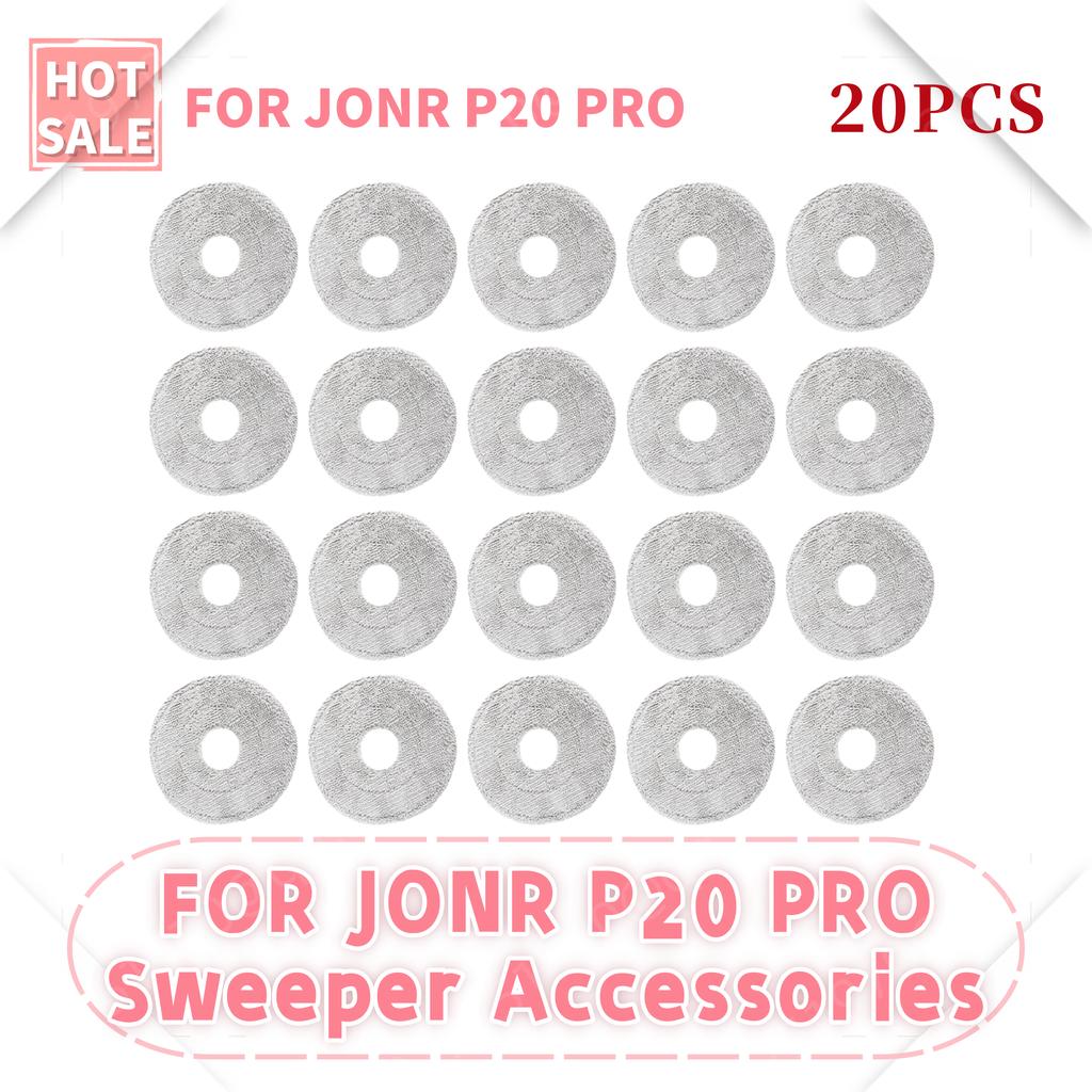 For JONR P20 PRO Robot Vacuum Cleaner Accessories Main Side Brush Hepa Filter Mop Cloth Replacement