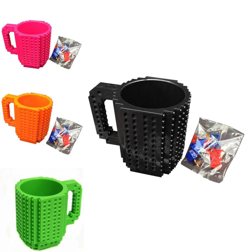 Premium Quality Build A Brick Mug With Unique Building Blocks Design Coffee Cup