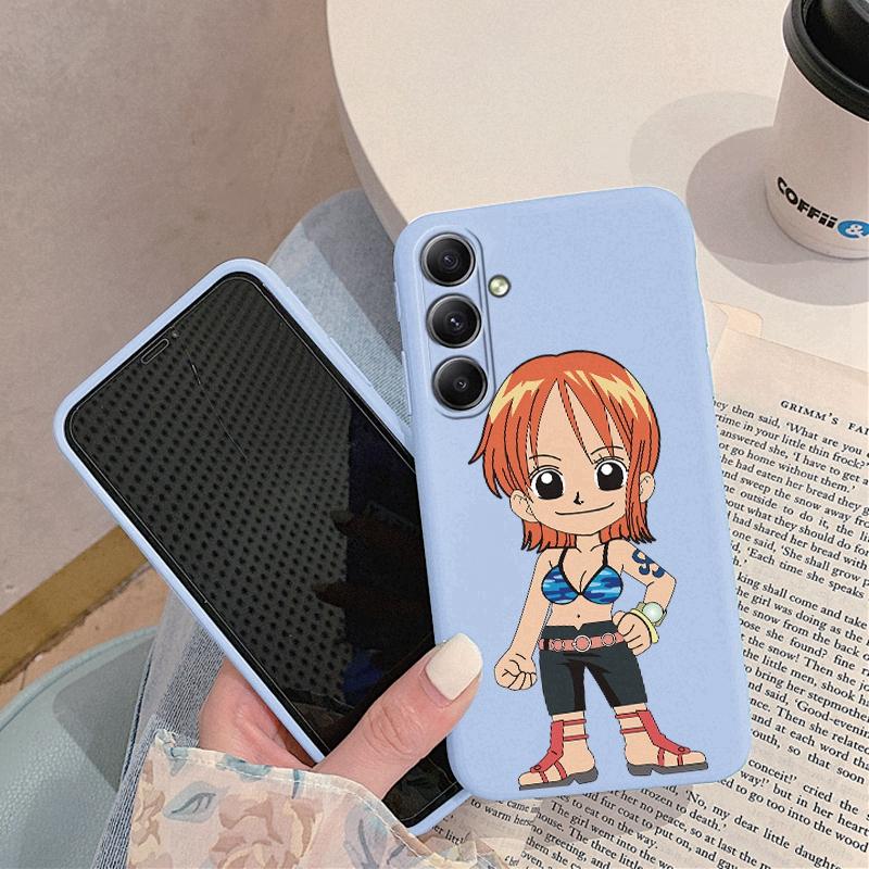 Cartoon Patterned Soft Silicone Case For Samsung A55 A35 S24 Xiaomi Redmi Note 13 14C iPhone Huawei Honor Realme Camera Protective Shockproof Cover