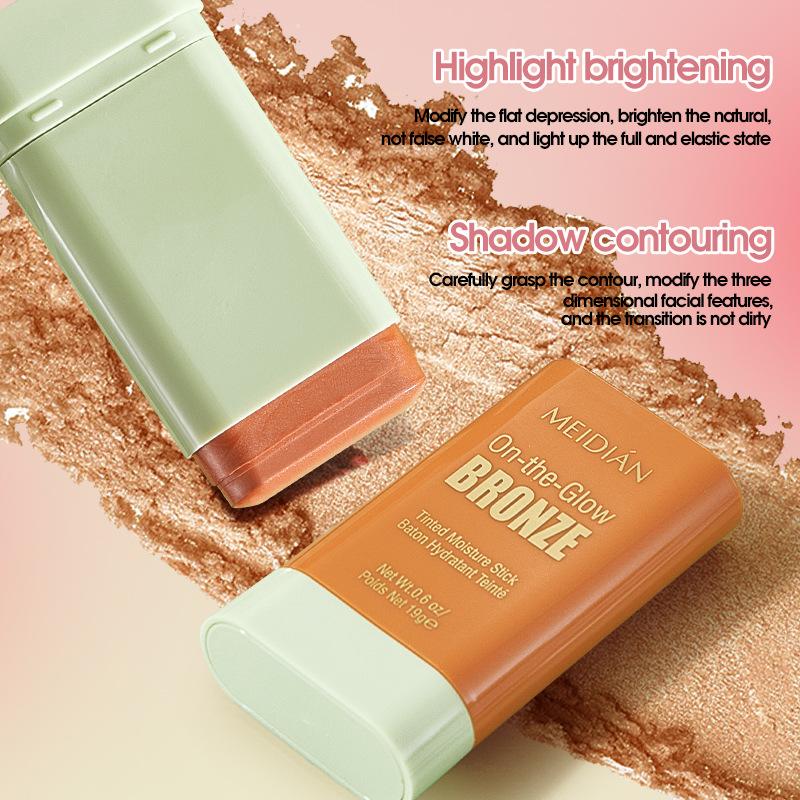 MEIDIAN Rouge-Stift, Gesichts-Make-up Highlight & Kontur, Aufhellendes Rouge
