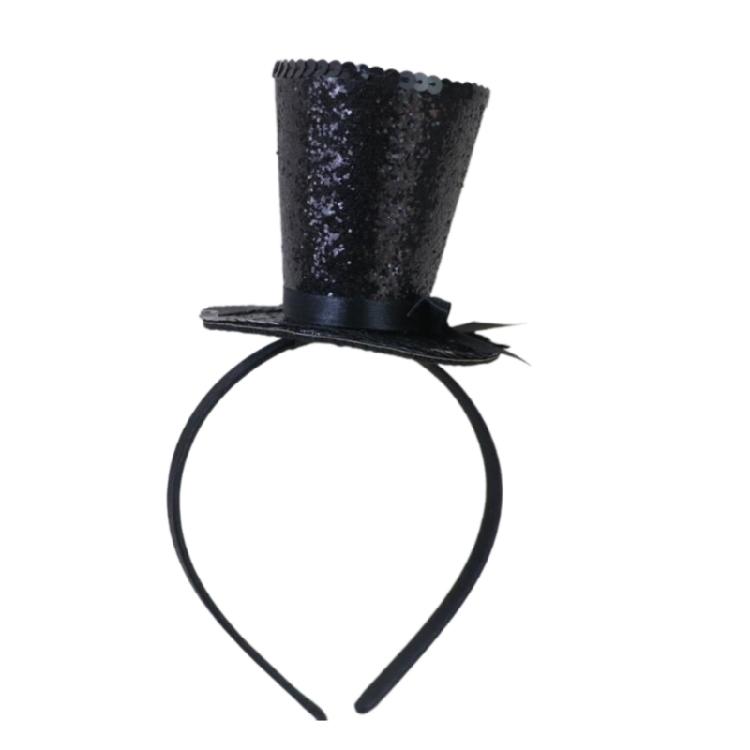 Elegant Top Hat Headband Fascinators Hat Top Hat 1920s Tea Hat for Kids