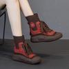 High-top Ankle Boots, Versatile Mid-calf Slim Boots, Casual Women's Shoes