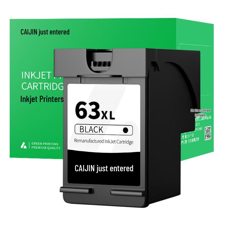 Compatible HP 63XL Black Ink Cartridge for Deskjet Printers