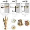Self Drilling Anchors Screws, Plated Steel Self Drilling Anchors Self Drilling Drywall Anchors With Screws