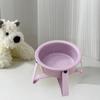 Ceramics Cat Feeding Bowl Iron Frame Protecting Drinking Water Bowl Creative Pet Bowl Feeder  Home