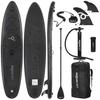 Aquaget® SUP Board 350 cm – aufblasbares SUP Board mit Zubehör und Paddel, DWF Dropstitch Konstruktion