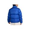 Nike Logotipo Bordado Cuello Alto Cremallera Manga Larga Holgada Chaqueta de Algodón Hombre chaquetas Negro FB7369-480