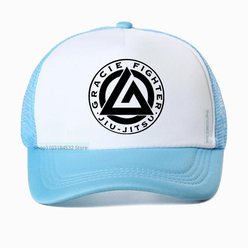 Brazilian Jiu Jitsu Baseball Cap Men Women Adjustable Snapback hats summer Adjustable Mesh Trucker hats Casquette