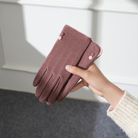 Winter Gloves for Women Cold Weather Touch Screen Gloves Windproof Fleece Warm Gloves for Outdoor Driving
