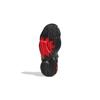 adidas D.O.N. Issue #2 J Mitchell Breathable Low Top Children's Basketball Shoes Black Red Gold FZ1426