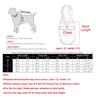 Windproof Hooded Dog Jacket Coat For Small Medium Dogs Cats Winter Warm Puppy Clothes with D-ring French Bulldog Pet Overalls