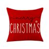 New Christmas Pillow Home Polyester Printed Sofa Pillow Cover Santa Claus Living Room Cushion