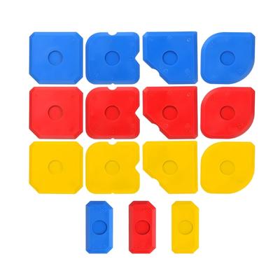 15PCS Silicone Caulking Tool Set For Professional Seamless Joint Finishing With Multiple Shaped Scrapers