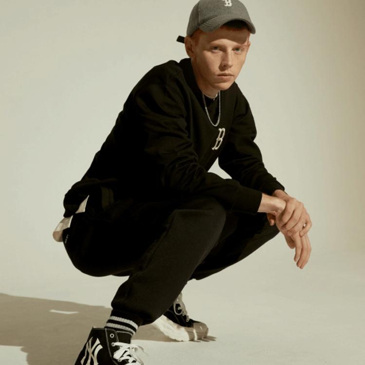 New Disney X MLB X Disney Sweatshirts Unisex Black 31MTK1041-43L