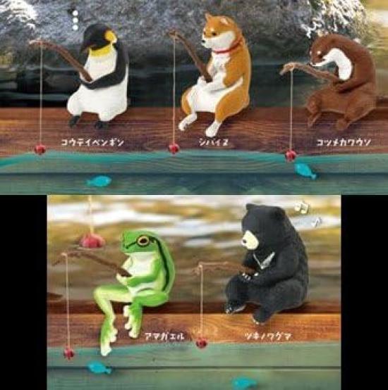 

Погода для рыбалки 3 Животных Убивающих Время Набор из 5