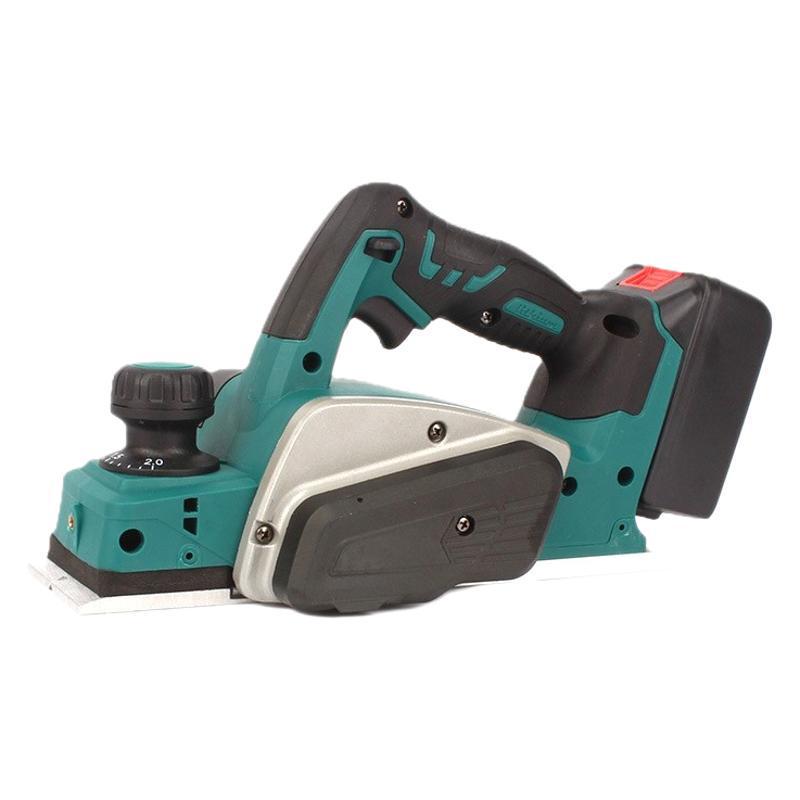 Rechargeable Handheld Lithium Battery Industrial Electric Planer: Multi-functional Woodworking Portable Thicknesser.