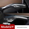 Tesla Model 3/Y Carbon Fiber Gear Shift Lever & Steering Column Cover