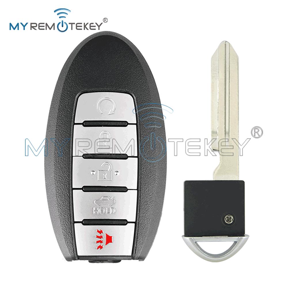 MYREMOTEKEY S180144310 KR5S180144014 Smart Key Case 5 button(Trunk) for Nissan Altima Maxima 2016 2017 2018